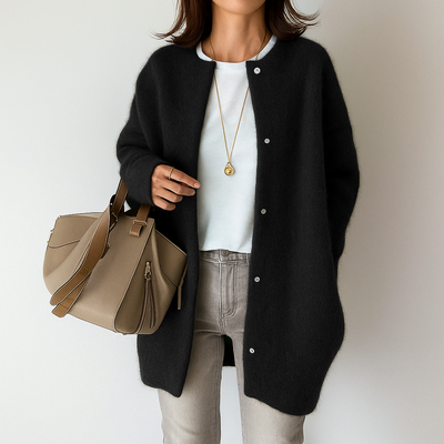 Silvia™ | Warme und stilvolle Strickjacke