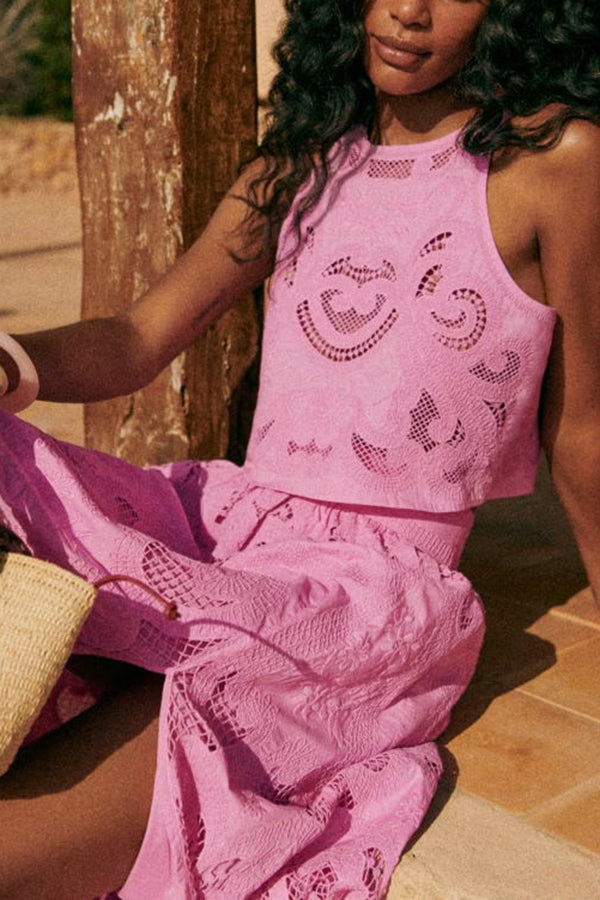 Alis™ | Komplett im rosa Spitzenlook