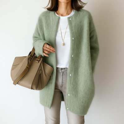 Silvia™ | Warme und stilvolle Strickjacke