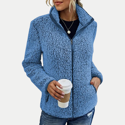 Elvira™ | Elegante Freizeit Fleecejacke