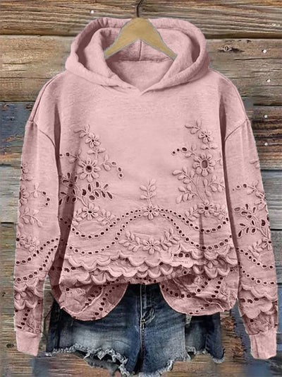 Wiebke™ | Sweatshirt mit Blumenmuster