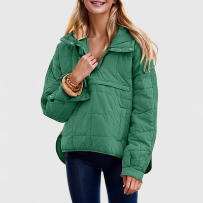 Brigitte™ | Wasserfeste Oversize-Jacke mit Kapuze