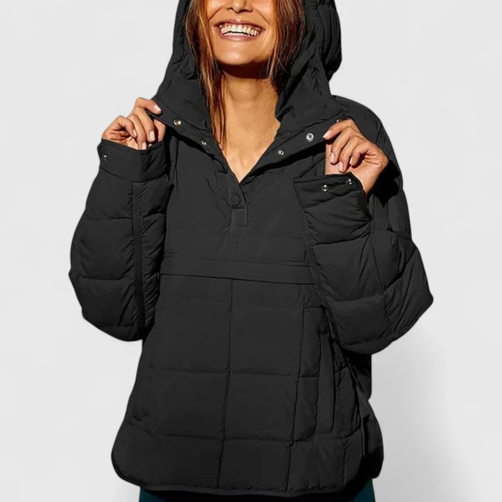 Brigitte™ | Wasserfeste Oversize-Jacke mit Kapuze