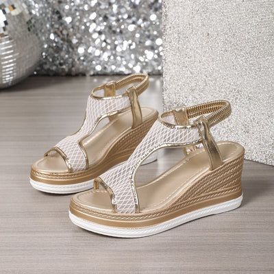 Helena™ | Elegante orthopädische Slippers mit Keilabsatz