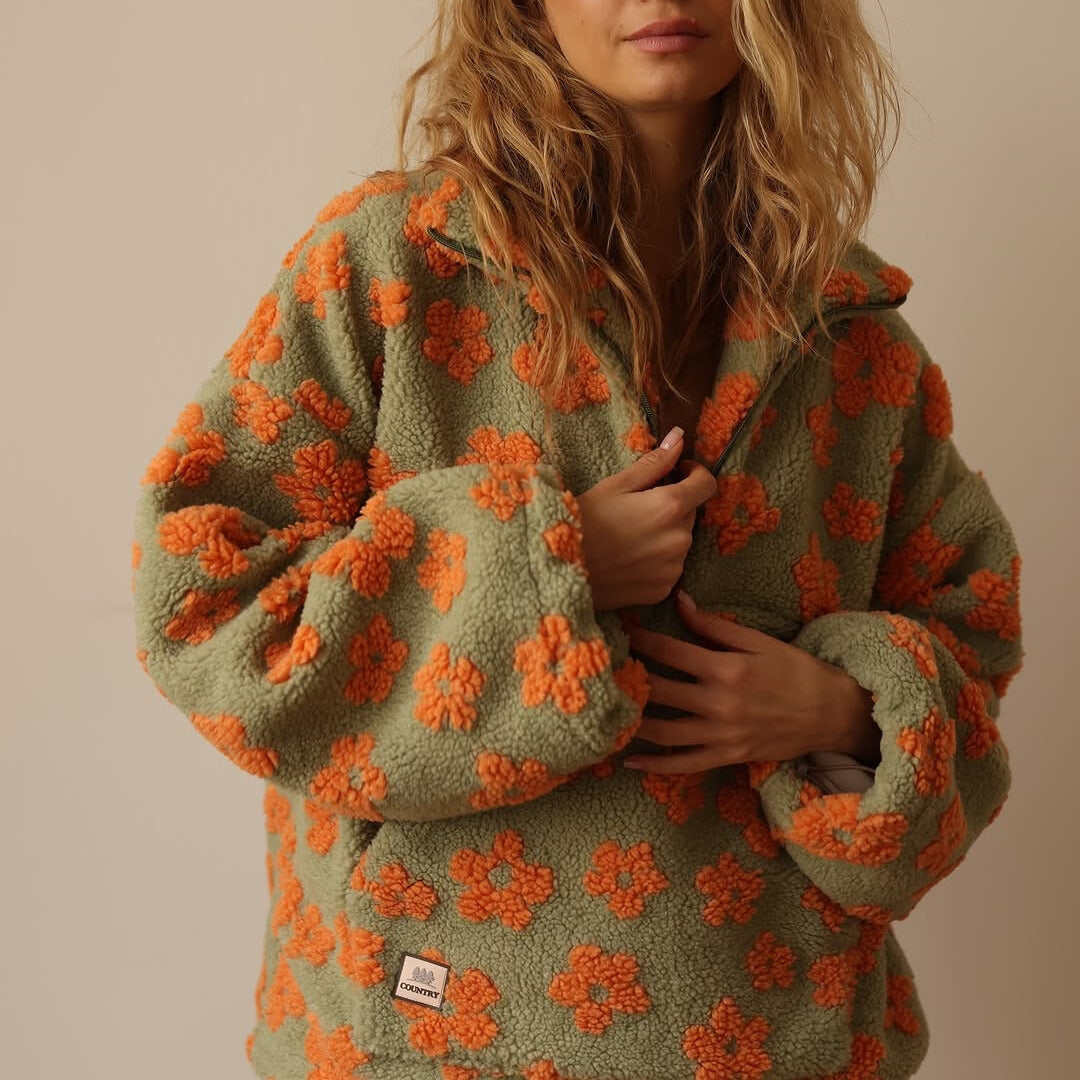 Silke™ | Fleece Varm Bloom