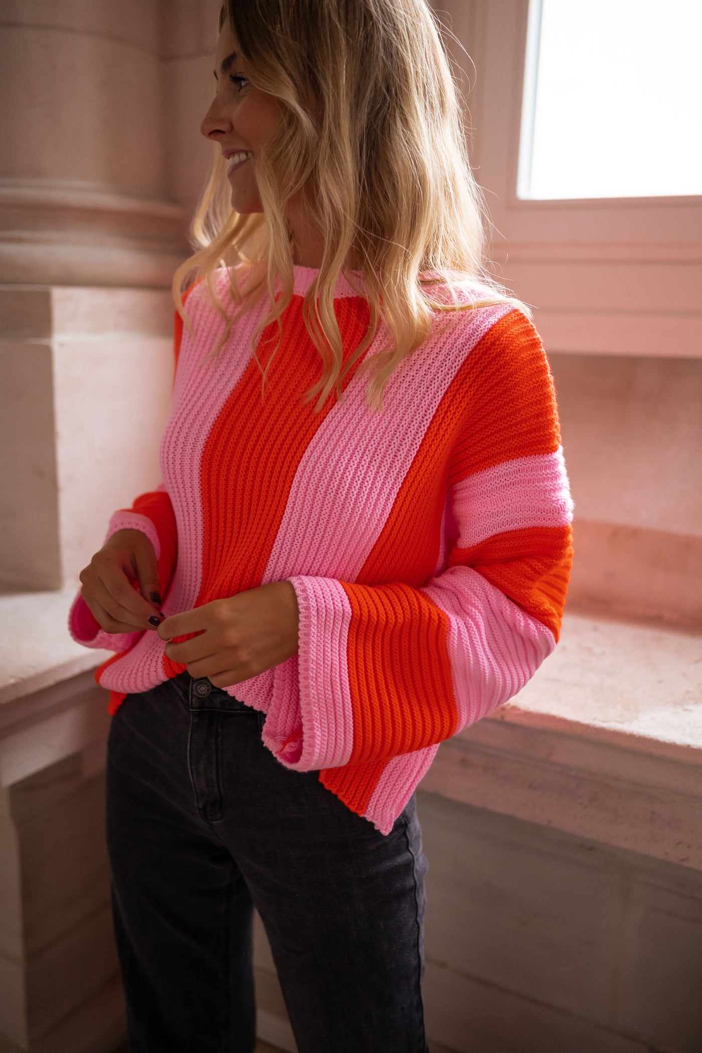 Pauline™ | Bunter Streifenpullover