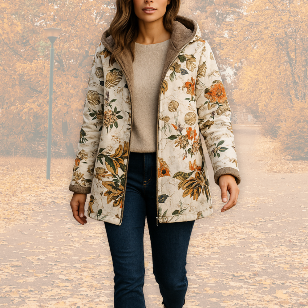 Thea™ | Warme Jacke mit Fleece-Futter
