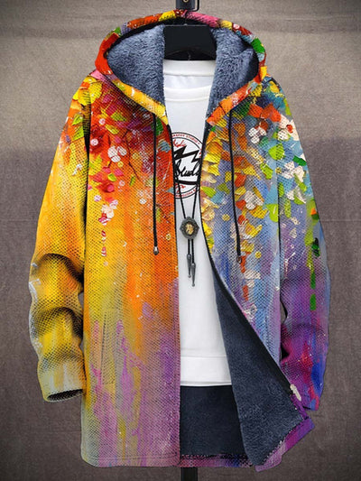 Friede™ | Luxuriöse, kunstinspirierte Strickjacke