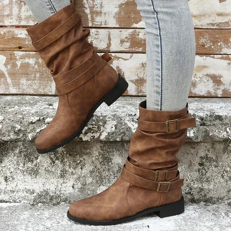 Amalia™ | Stiefeletten mit Schnallen
