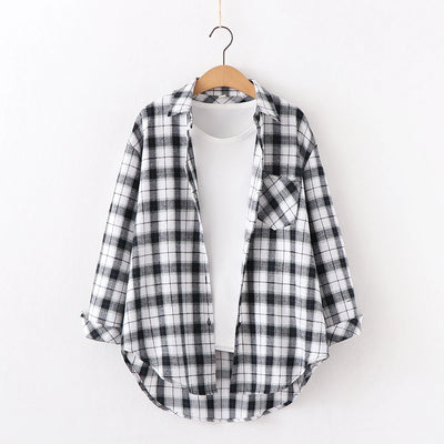 Svea™ | Kariertes Overshirt im College-Stil