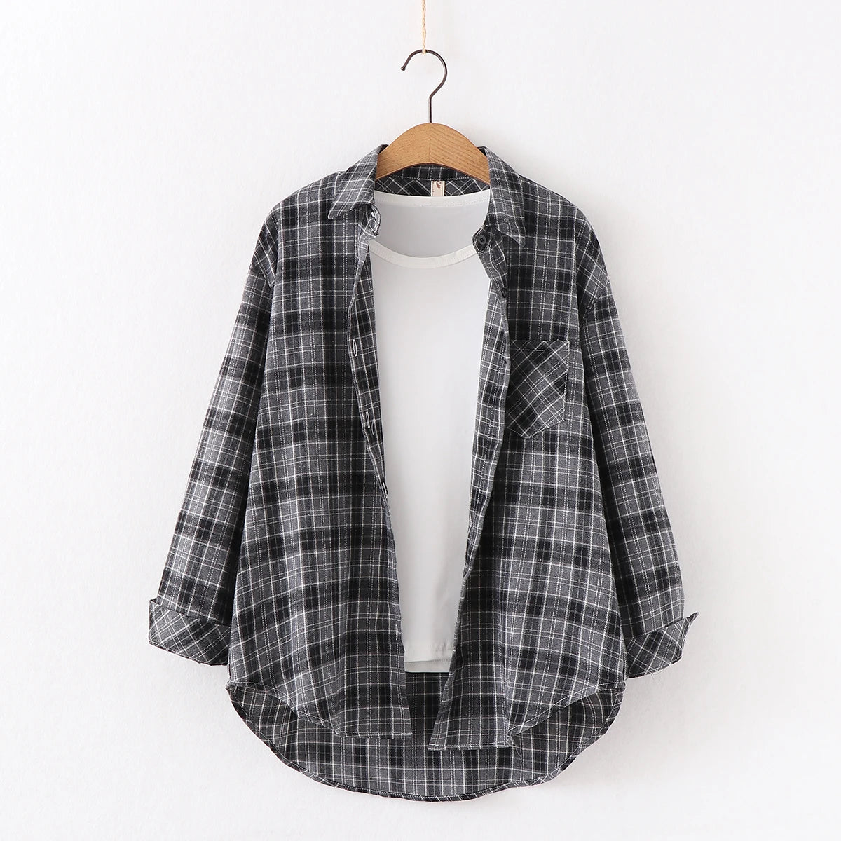 Svea™ | Kariertes Overshirt im College-Stil