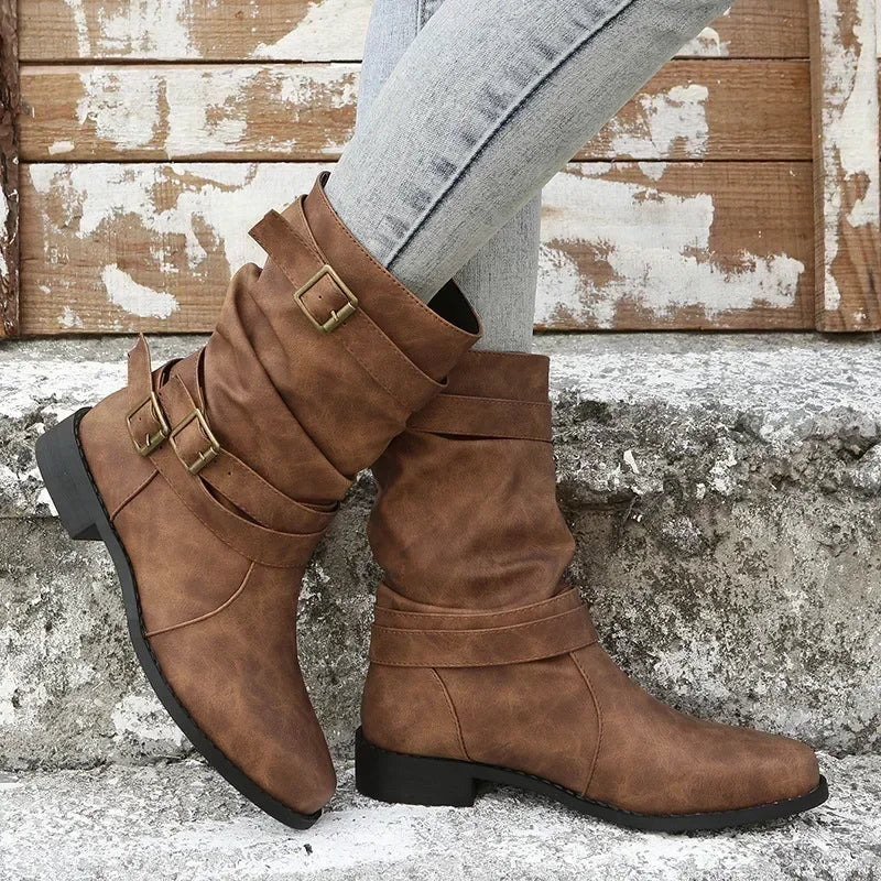 Amalia™ | Stiefeletten mit Schnallen