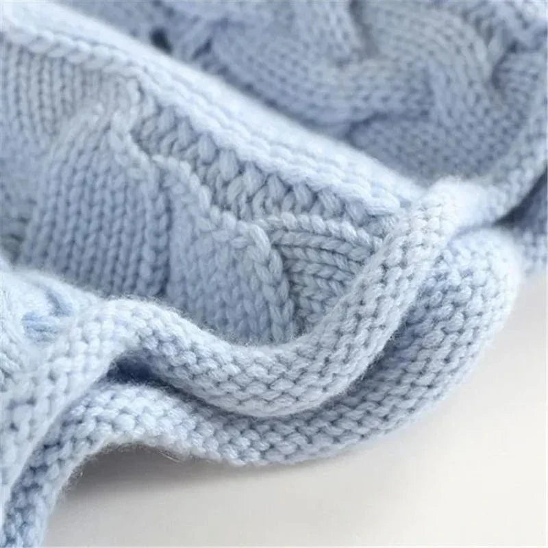 Ksenia – Kaschmirpullover mit Zopfmuster