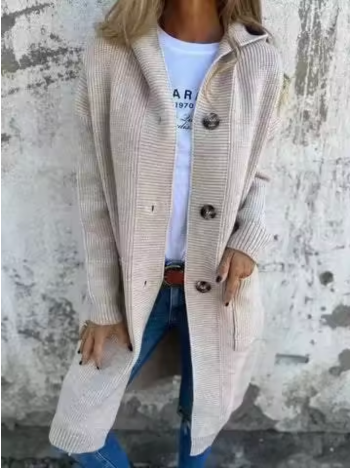 Ilse™  | Langer Cardigan