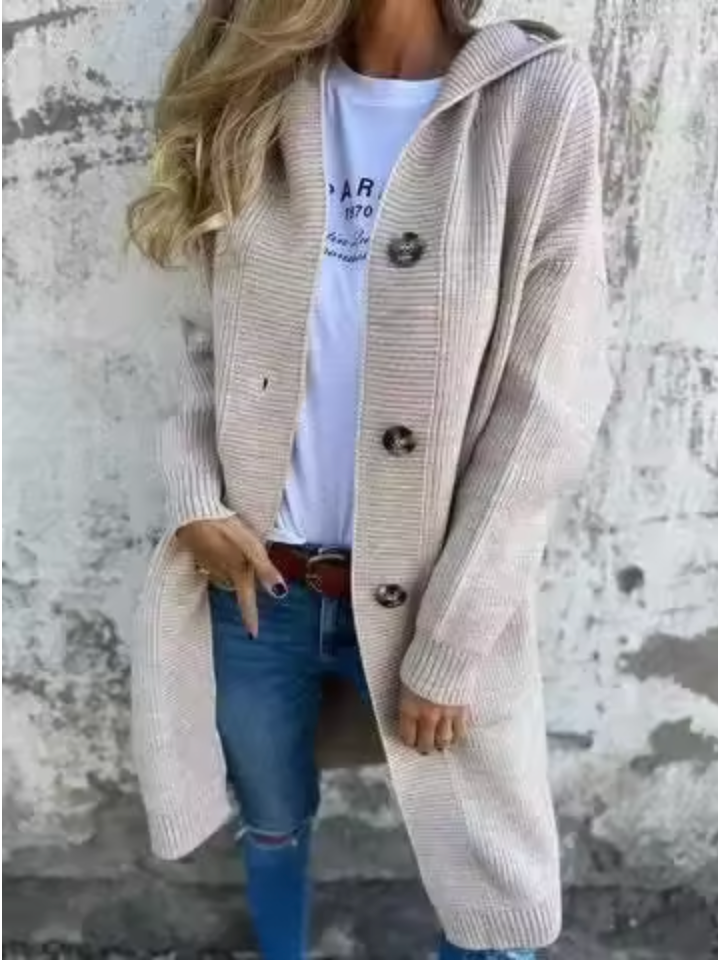 Ilse™  | Langer Cardigan