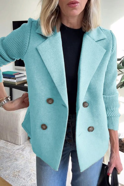 Amora™ | Elegante Jacke mit Strickärmeln