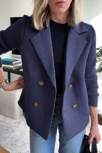 Amora™ | Elegante Jacke mit Strickärmeln