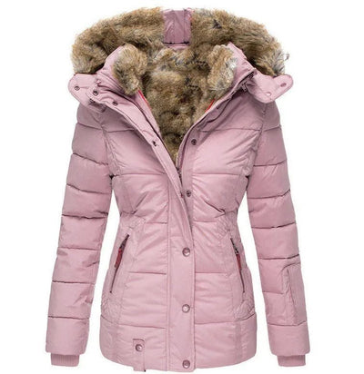 Britta™ | Warmer Wintermantel mit Fellfutter