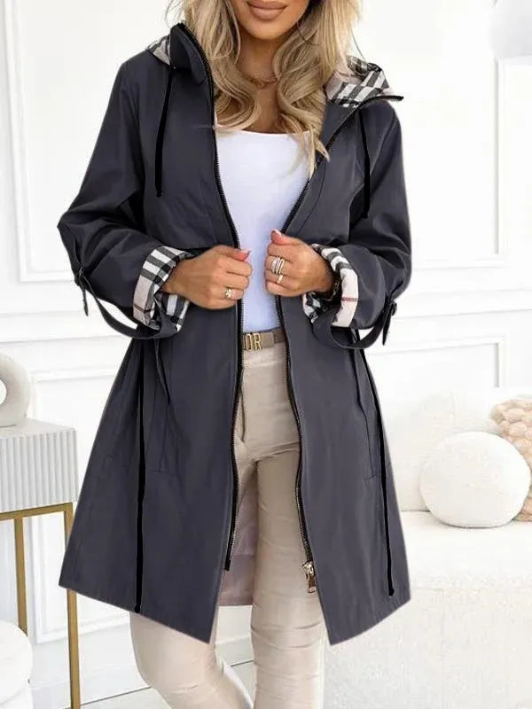 NATALIE™ | DAMENJACKE MIT FRONTREISSVERSCHLUSS UND MODERNEM DESIGN