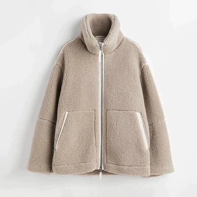 Carina™ | Oversized Teddyjacken