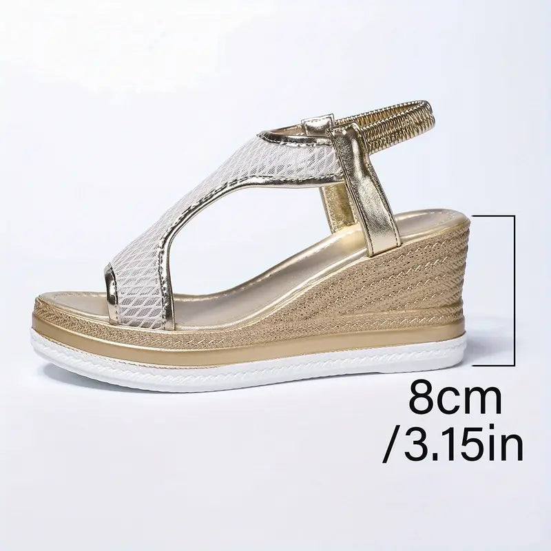 Helena™ | Elegante orthopädische Slippers mit Keilabsatz