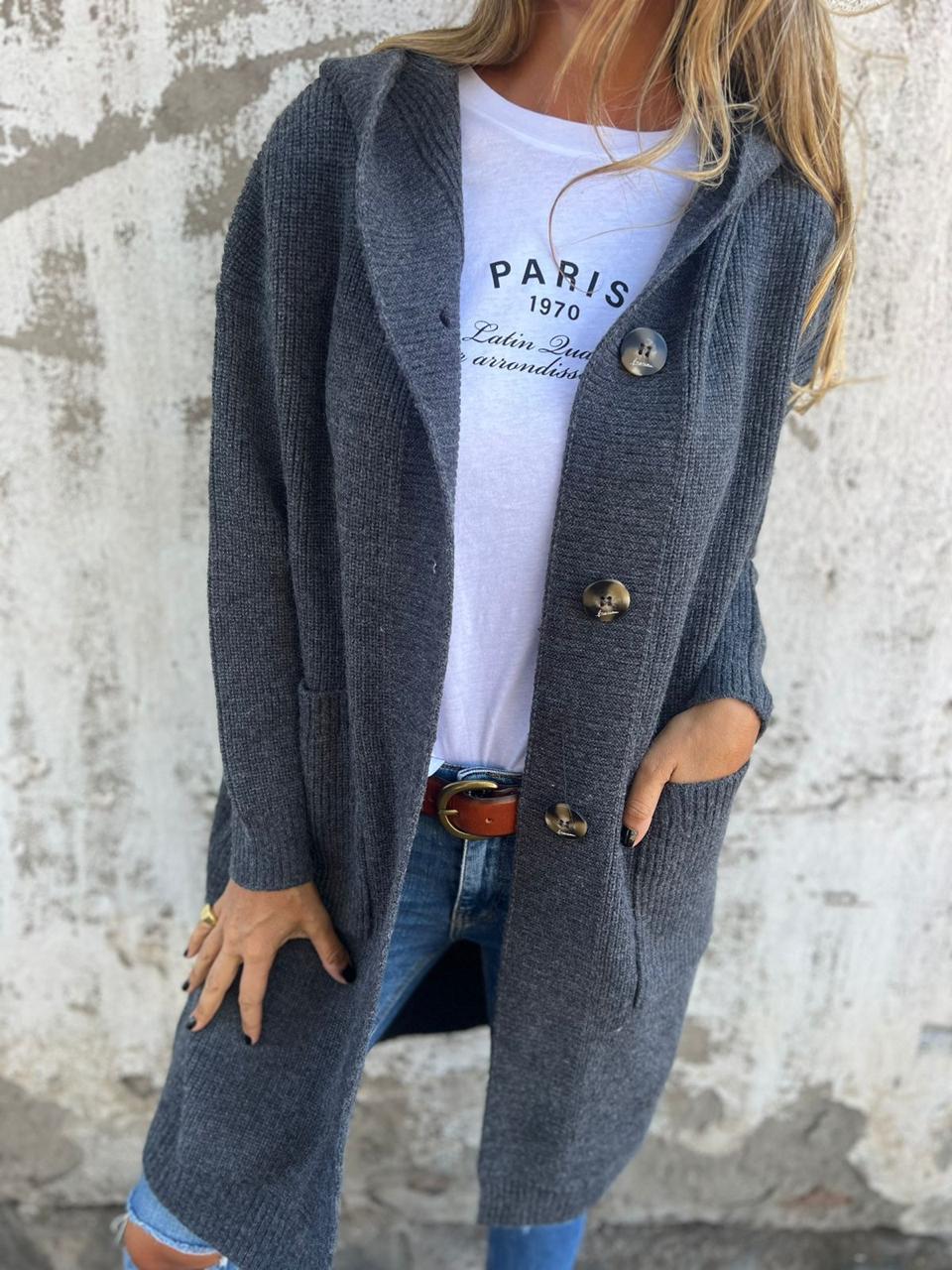 Ilse™  | Langer Cardigan