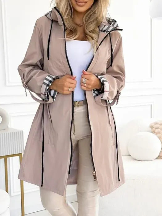 NATALIE™ | DAMENJACKE MIT FRONTREISSVERSCHLUSS UND MODERNEM DESIGN